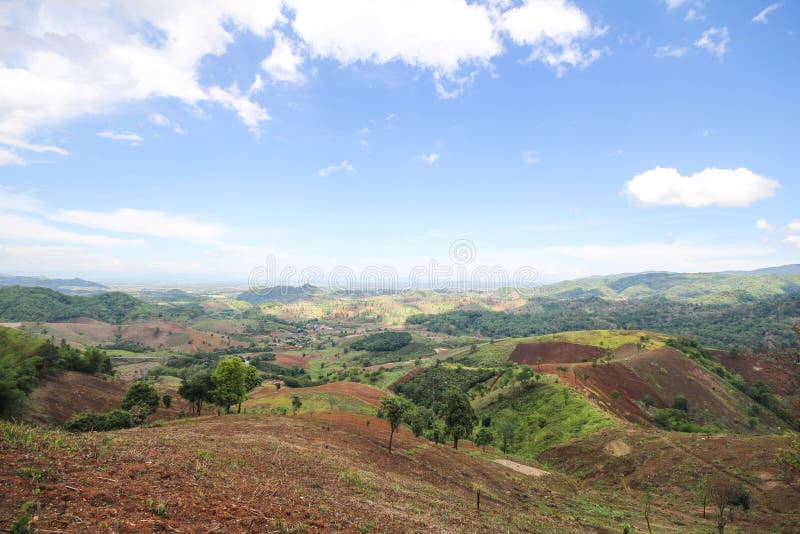 Doi Mae Salong, Chiang Rai Ταϊλάνδη στοκ εικόνες με δικαίωμα ελεύθερης χρήσης Doi Mae Salong, Chiang Rai Ταϊλάνδη στοκ εικόνες με δικαίωμα ελεύθερης χρήσης