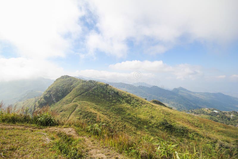 Doi Pha Tang, Chiang Rai Ταϊλάνδη στοκ φωτογραφία με δικαίωμα ελεύθερης χρήσης Doi Pha Tang, Chiang Rai Ταϊλάνδη στοκ φωτογραφία με δικαίωμα ελεύθερης χρήσης