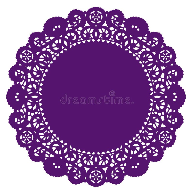 doily lace purple round бесплатная иллюстрация doily lace purple round бесплатная иллюстрация