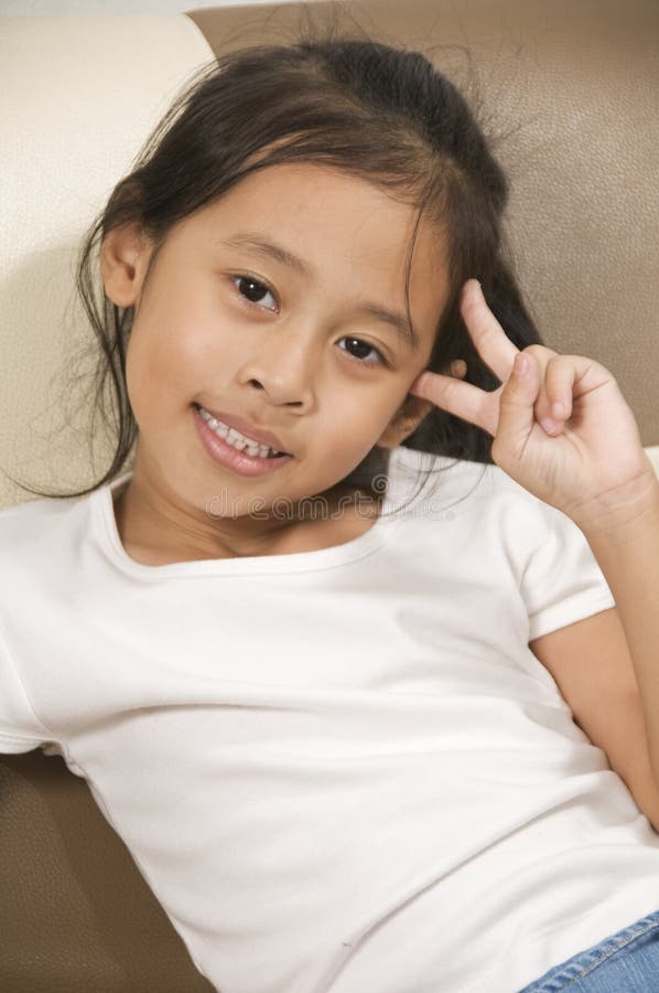 Dois dedos imagem de stock