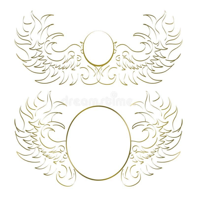 Dois testes padrões abstratos brancos e do ouro para colocar o logotipo ilustração royalty free Dois testes padrões abstratos brancos e do ouro para colocar o logotipo ilustração royalty free