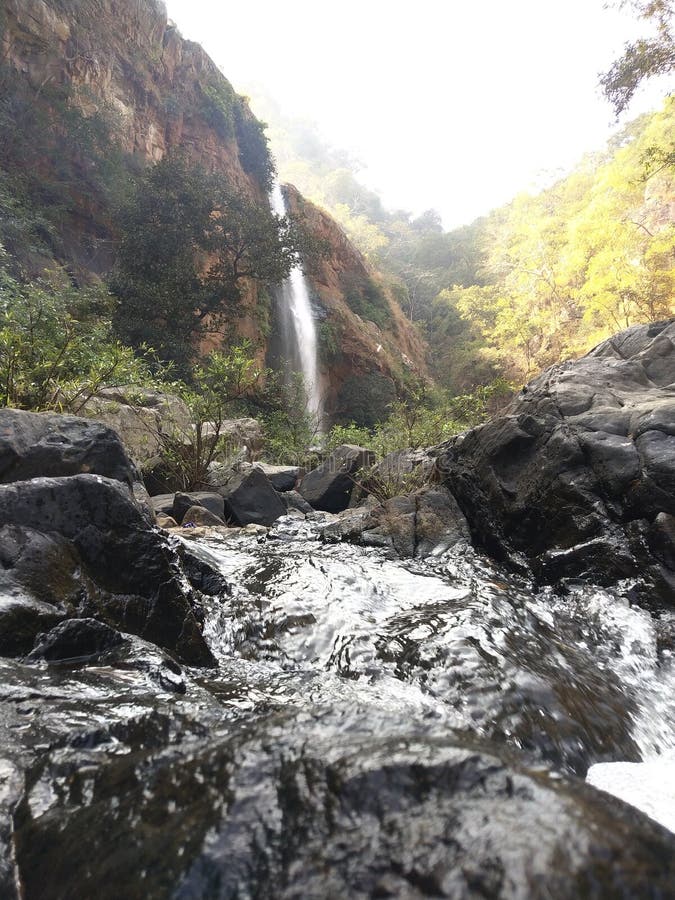 Dokrichochra Waterfall Of kalahandi royalty free stock images