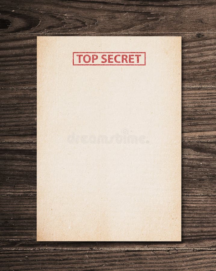 dokumentu sekretu wierzchołek