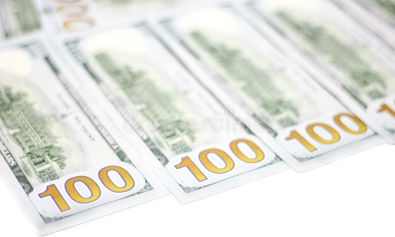 dolarów amerykańskich rachunków banknoty z białym tłem fotografia royalty free dolarów amerykańskich rachunków banknoty z białym tłem fotografia royalty free