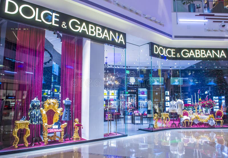 Dolce & Gabbana store editorial stock image. Image of retail - 64422704