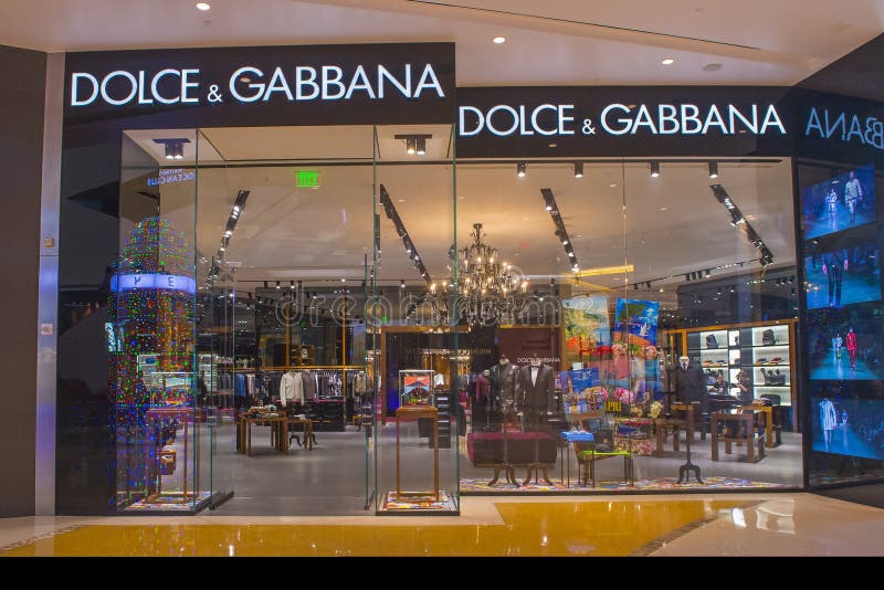 Dolce & Gabbana store editorial stock image. Image of fashion - 75220684