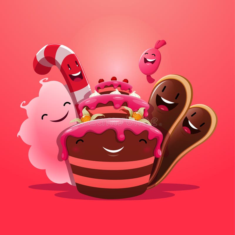 Dolci svegli royalty illustrazione gratis Dolci svegli royalty illustrazione gratis