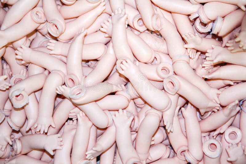 Doll Body Parts royalty free stock image Doll Body Parts royalty free stock image