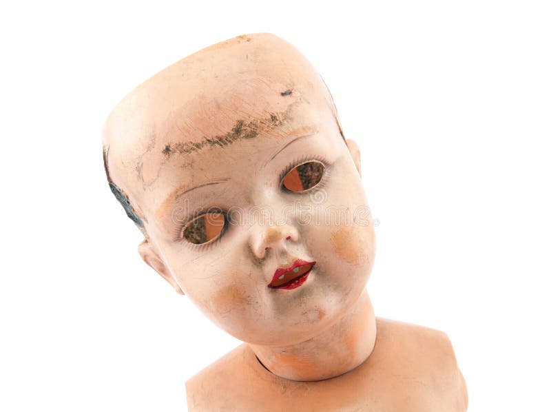 Download Doll face stock image. Image of evil, baby, cracked, ancient - 27895671