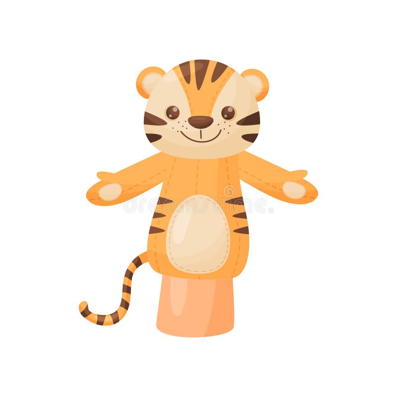 Finger Puppet Tiger 