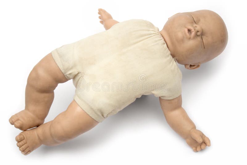 Slaapende Pop stock afbeeldingen