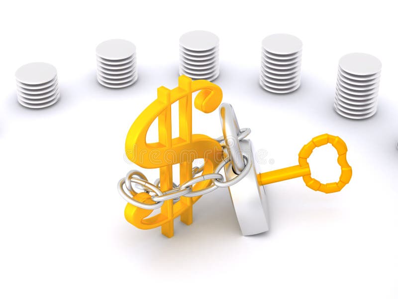 Dollar royalty free illustration