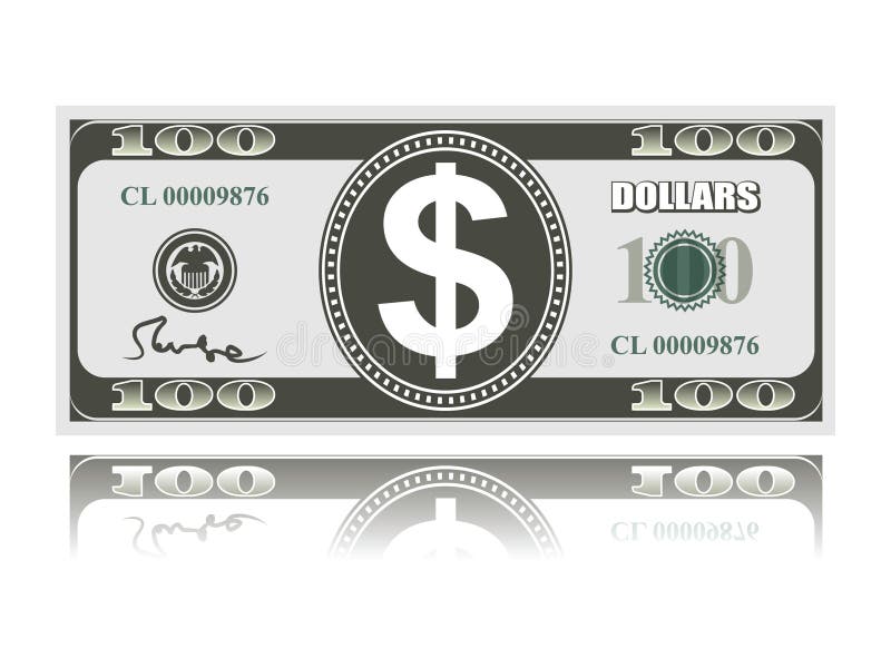 Dollar royalty free illustration