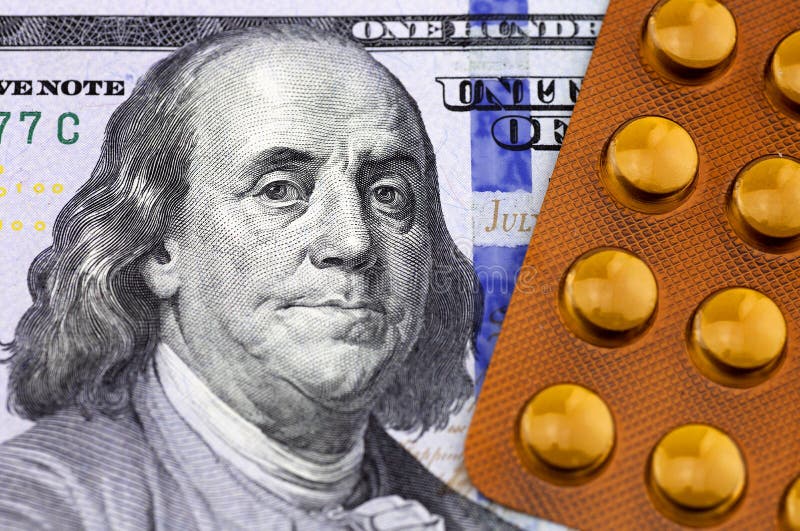 Dollars and medicines stock image. Image of doctor, prescribing 105093731