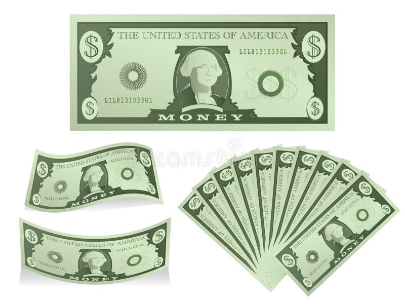 Dollar Bill Illustration