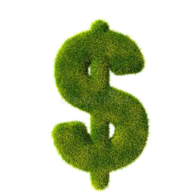 Dollar d'herbe illustration de vecteur Dollar d'herbe illustration de vecteur