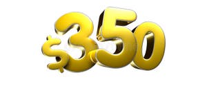 350 Dollar Figure Gold 3D Stock Illustration Illustration Of Commerce 