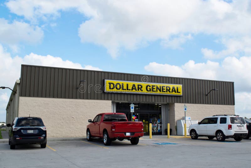 Houston, Texas/USA 08/14/2019: Founded in 1939 and renamed in 1968, Dollar General variety stores have locations all across the US. Pictured store is on Old Humble Rd, Humble Texas. Houston, Texas/USA 08/14/2019: Founded in 1939 and renamed in 1968, Dollar General variety stores have locations all across the US. Pictured store is on Old Humble Rd, Humble Texas.