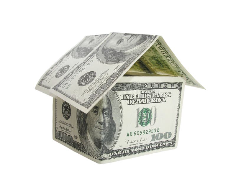Dollar house royalty free stock images Dollar house royalty free stock images
