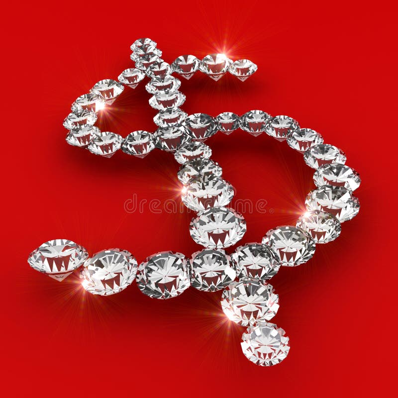 Key Shape 3d Diamond Art Illustration Stock Illustration - Illustration of  jewelry, jewellery: 10894627