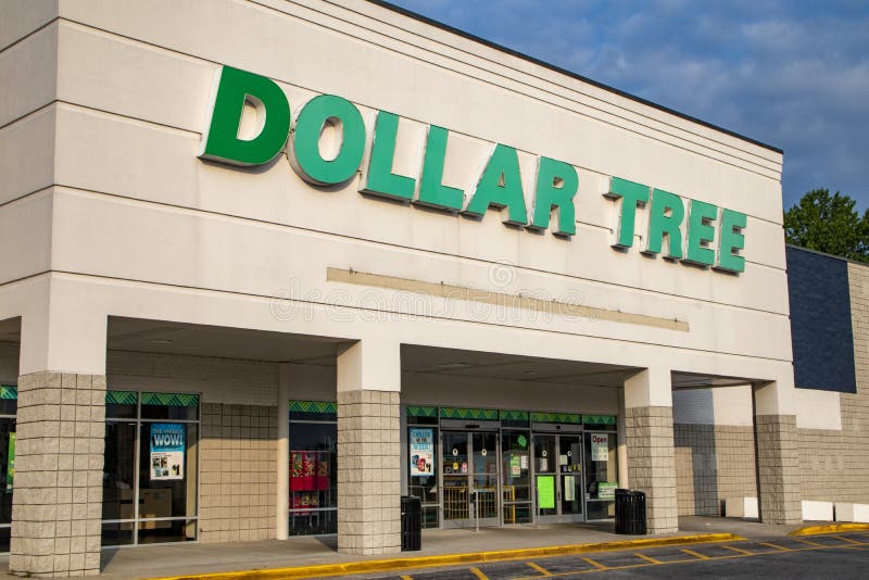 Dollar Tree Retail Store Exterior Editorial Stock Photo Image of tree, facade 248195418