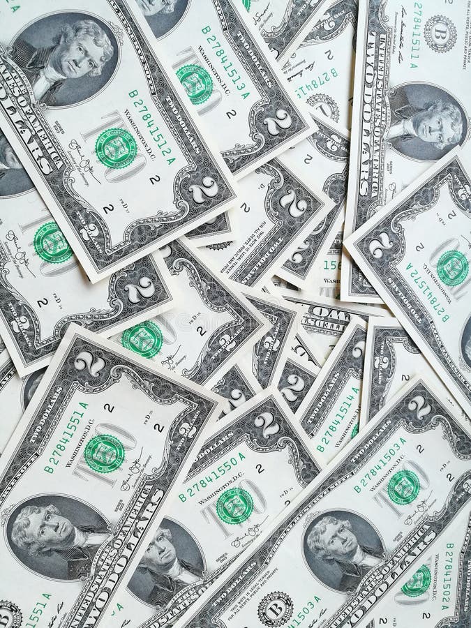 Dollar USD banknotes stock photo