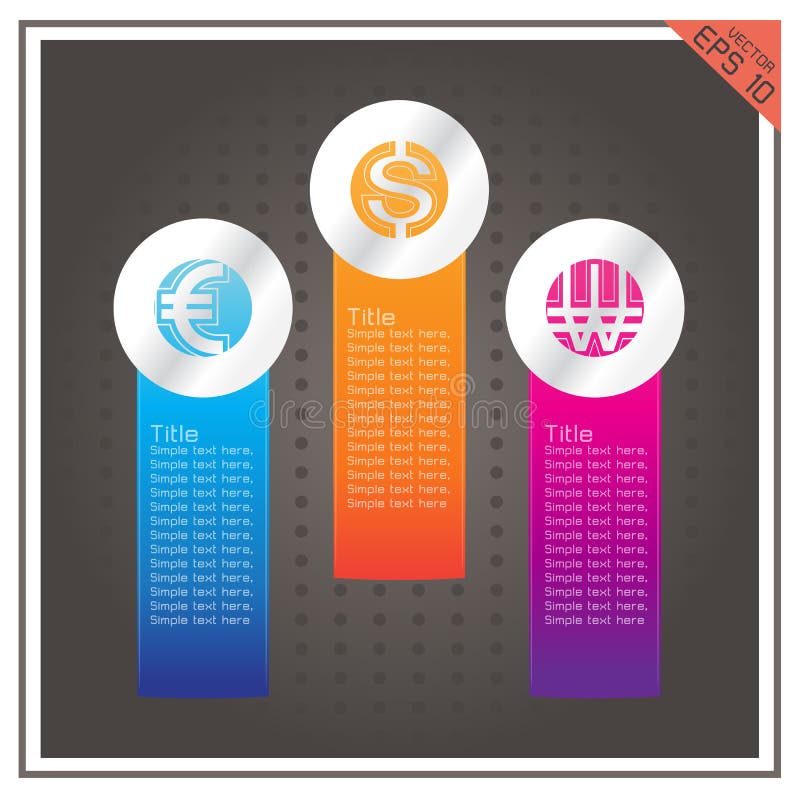 Dollaren för valutaknappeuroet segrade svart bakgrund för vektorn royaltyfri illustrationer Dollaren för valutaknappeuroet segrade svart bakgrund för vektorn royaltyfri illustrationer