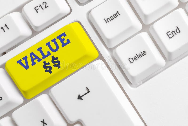 Dollaro valore testo grafia Concetto che significa il valore dell'ID di processo del processo in esecuzione White pc immagine stock libera da diritti Dollaro valore testo grafia Concetto che significa il valore dell'ID di processo del processo in esecuzione White pc immagine stock libera da diritti