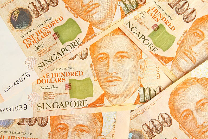 Dollars de Singapour images libres de droits Dollars de Singapour images libres de droits