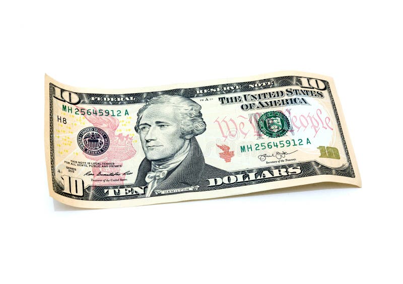 10 dollarsbankbiljet stock afbeeldingen 10 dollarsbankbiljet stock afbeeldingen