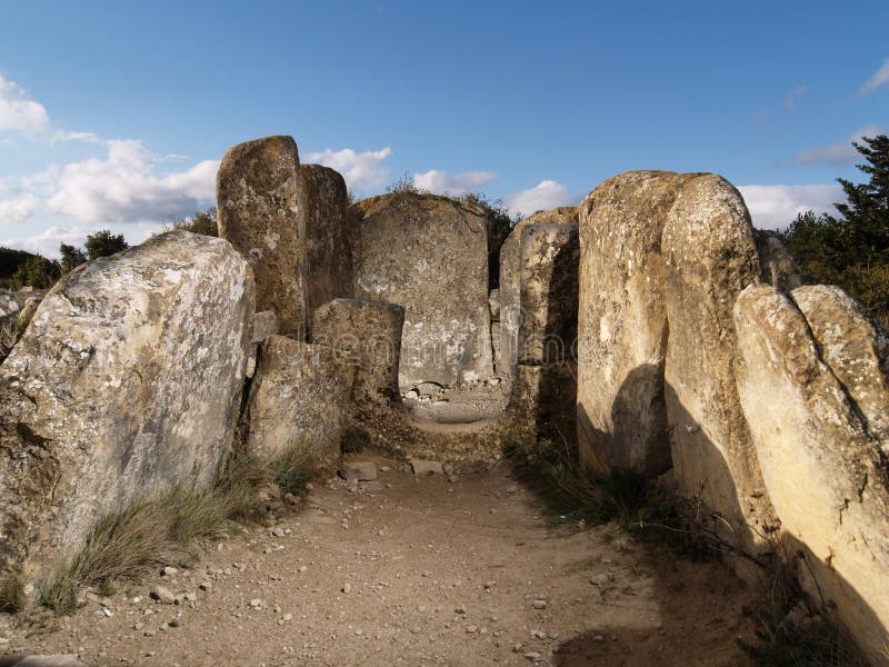 Dolmen de Mina de Farangortea photos stock