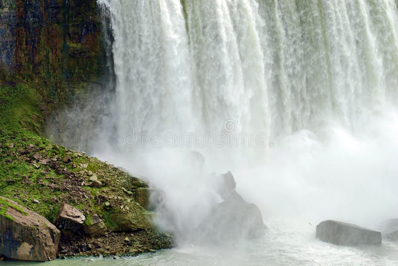 dolny kąt spadać Niagara zdjęcia royalty free dolny kąt spadać Niagara zdjęcia royalty free