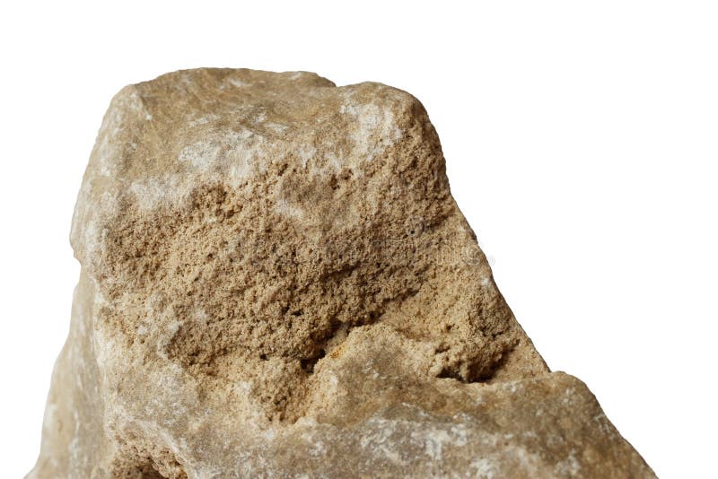Dolomite mineral isolated. Dolomite mineral from Belarus from carbonate class isolated on white background stock images Dolomite mineral isolated. Dolomite mineral from Belarus from carbonate class isolated on white background stock images