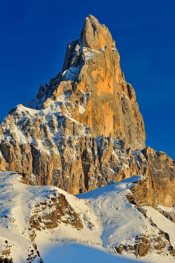 Dolomites mountains in the Italian Alps