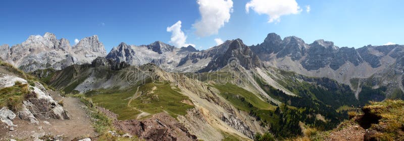Wonderful view of the Dolomites - Trentino Alto Adige (Italy)