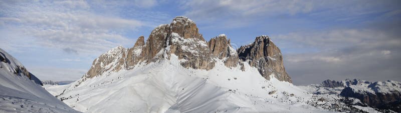 Dolomites in Val di Fassa