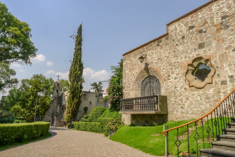 Dolores Olmedo Patino Museum in Mexico City Stock Image - Image of ...