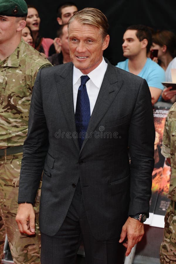 Dolph Lundgren royalty-vrije stock afbeelding