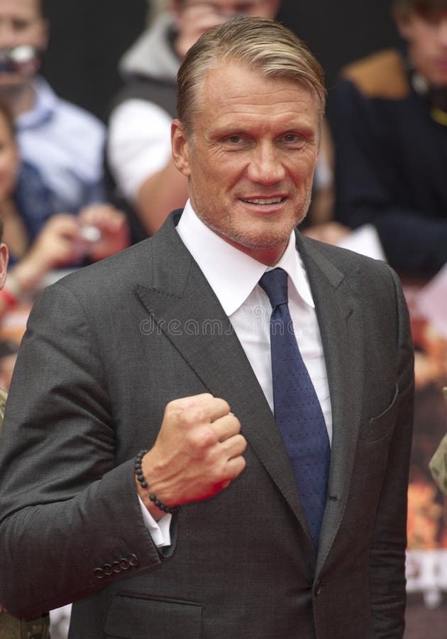 Dolph Lundgren royalty-vrije stock foto's
