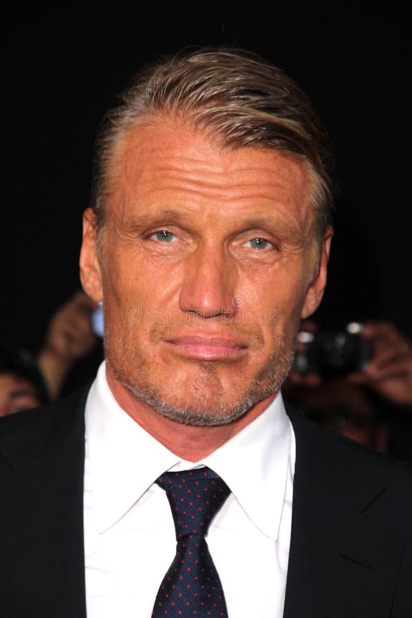 Dolph Lundgren royalty-vrije stock foto
