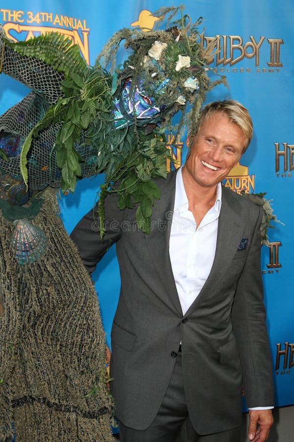Dolph Lundgren royalty-vrije stock foto's