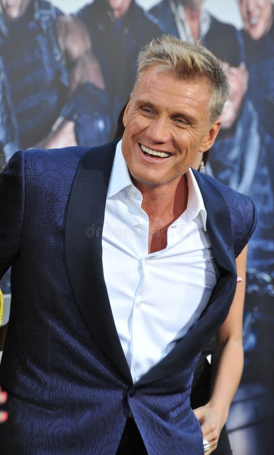 Dolph Lundgren royalty-vrije stock afbeelding