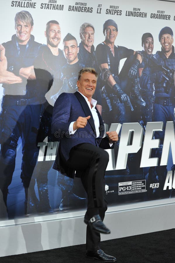 Dolph Lundgren stock fotografie