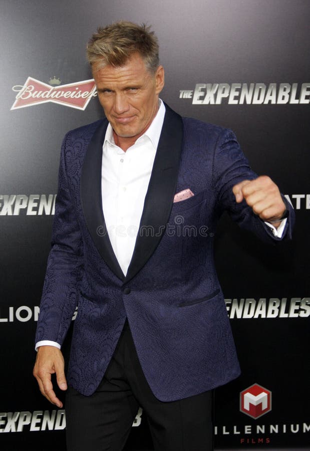 Dolph Lundgren royalty-vrije stock afbeeldingen