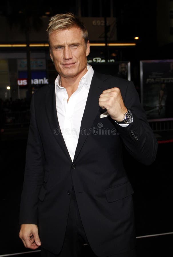Dolph Lundgren royalty-vrije stock afbeeldingen
