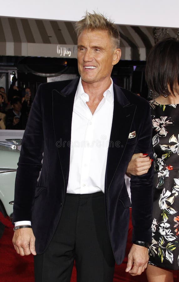 Dolph Lundgren royalty-vrije stock fotografie