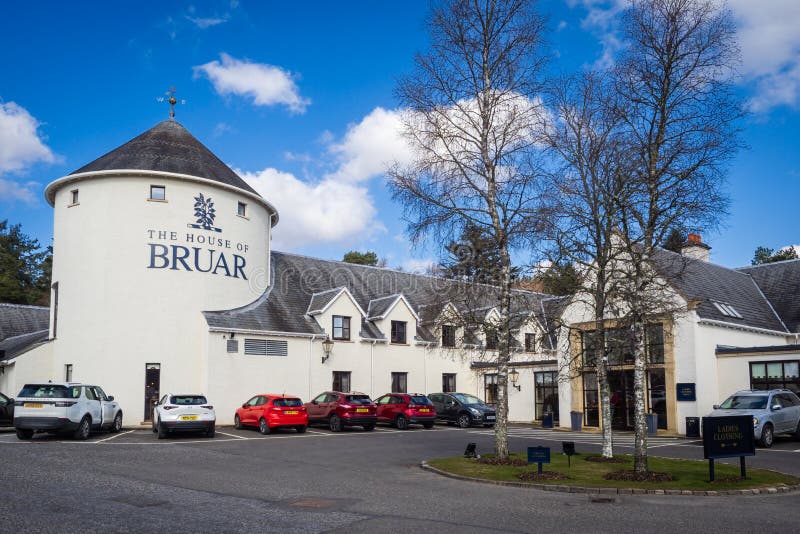 20.03.2022 Bruar, Perthshire, Scotland, UK. .The House of Bruar operates a clothing and accessories store. offers knitwear, jackets, coats, shirts, trousers, shooting tweeds, footwear, and accessories. 20.03.2022 Bruar, Perthshire, Scotland, UK. .The House of Bruar operates a clothing and accessories store. offers knitwear, jackets, coats, shirts, trousers, shooting tweeds, footwear, and accessories