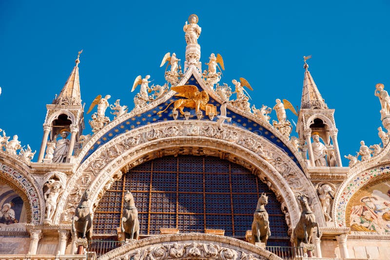 Dome of Basilica di San Marco close up. Venice, Italy stock images Dome of Basilica di San Marco close up. Venice, Italy stock images