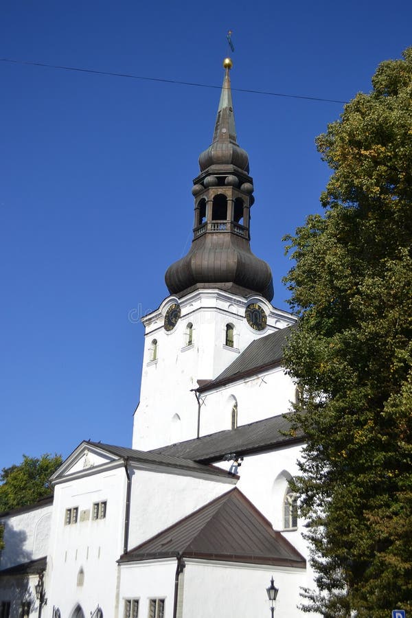 The Dome Cathedral in Tallinn. Stock Photo Image of europe, religion