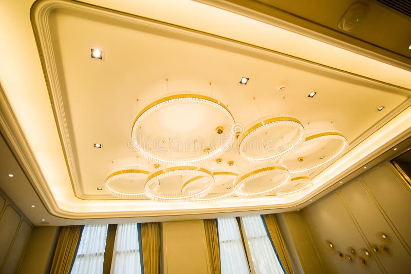 Dome light decoration stock photo. Image of lamps, conference 105562312